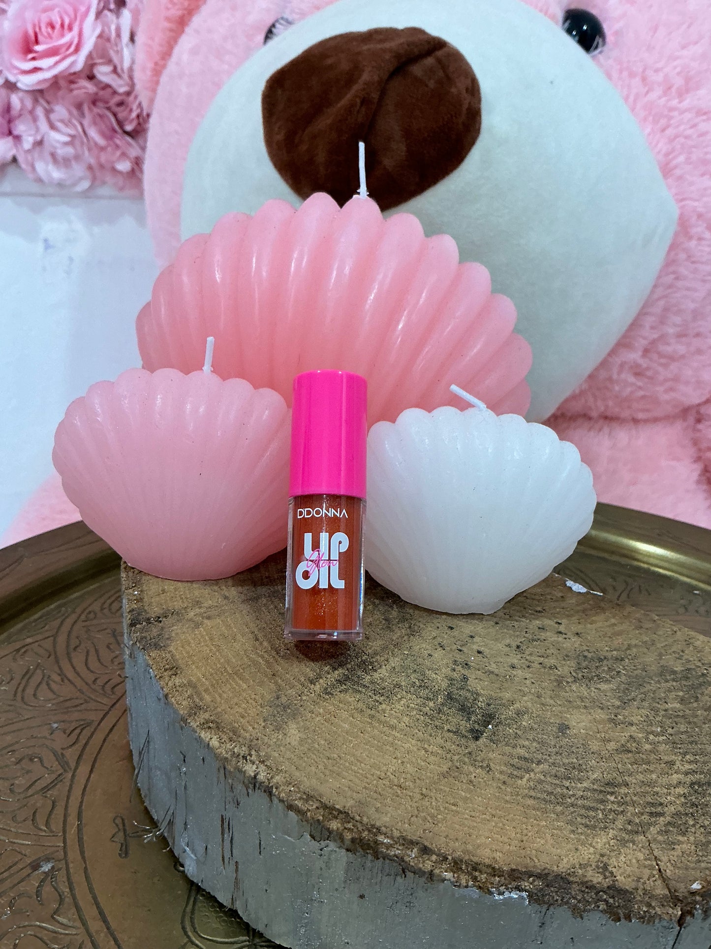 Lip oil glow