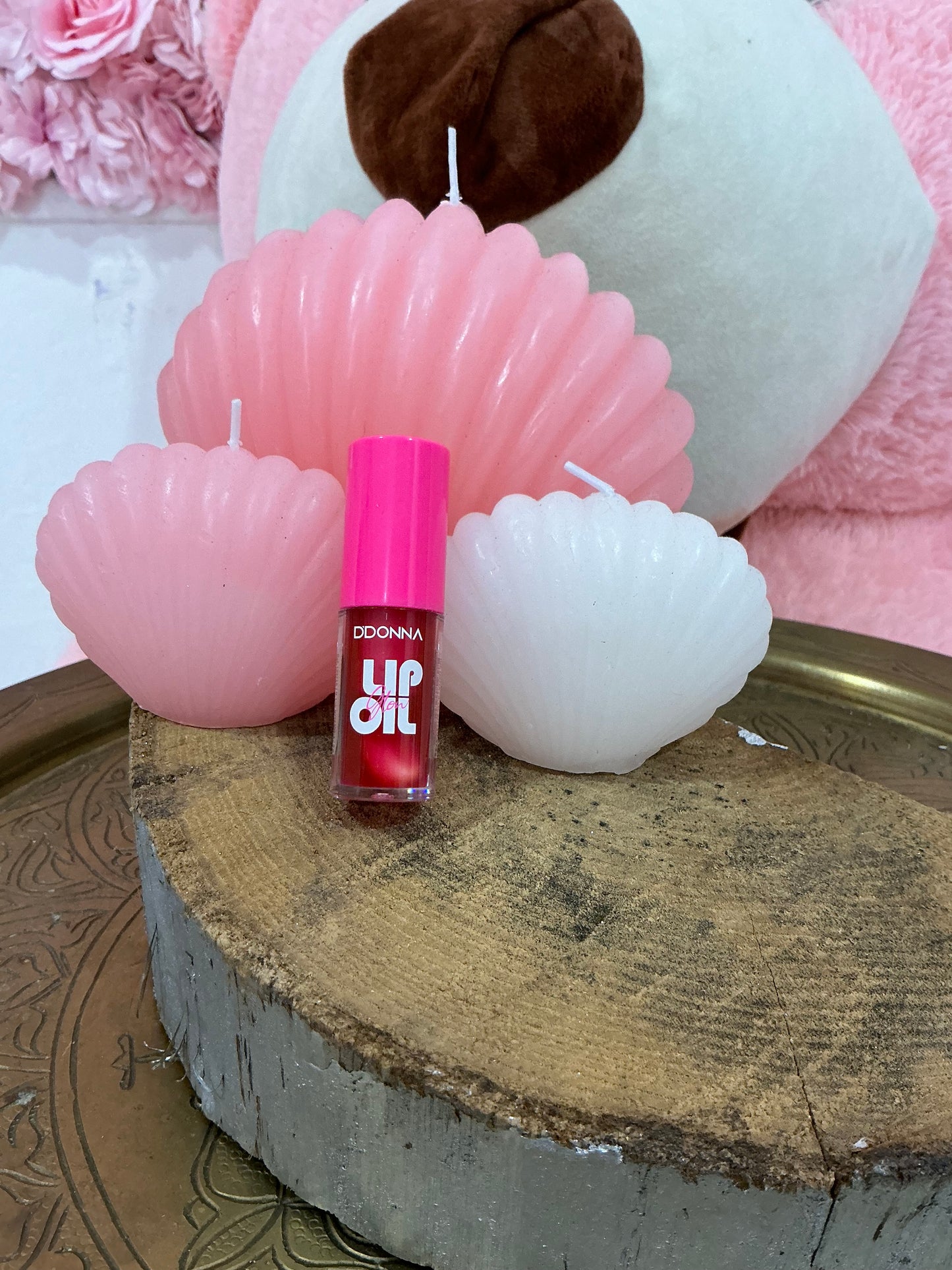 Lip oil glow