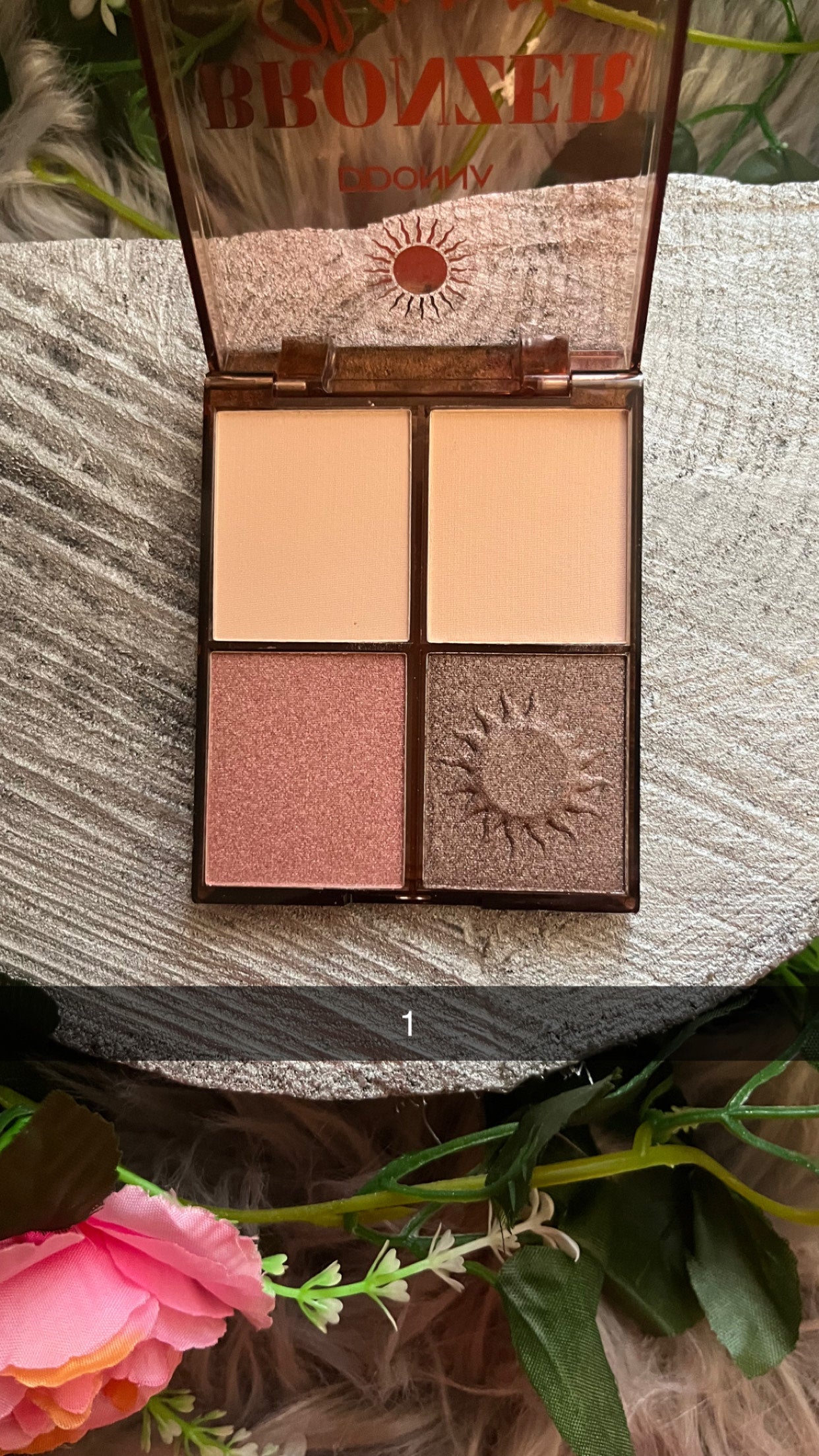 Palette bronzer