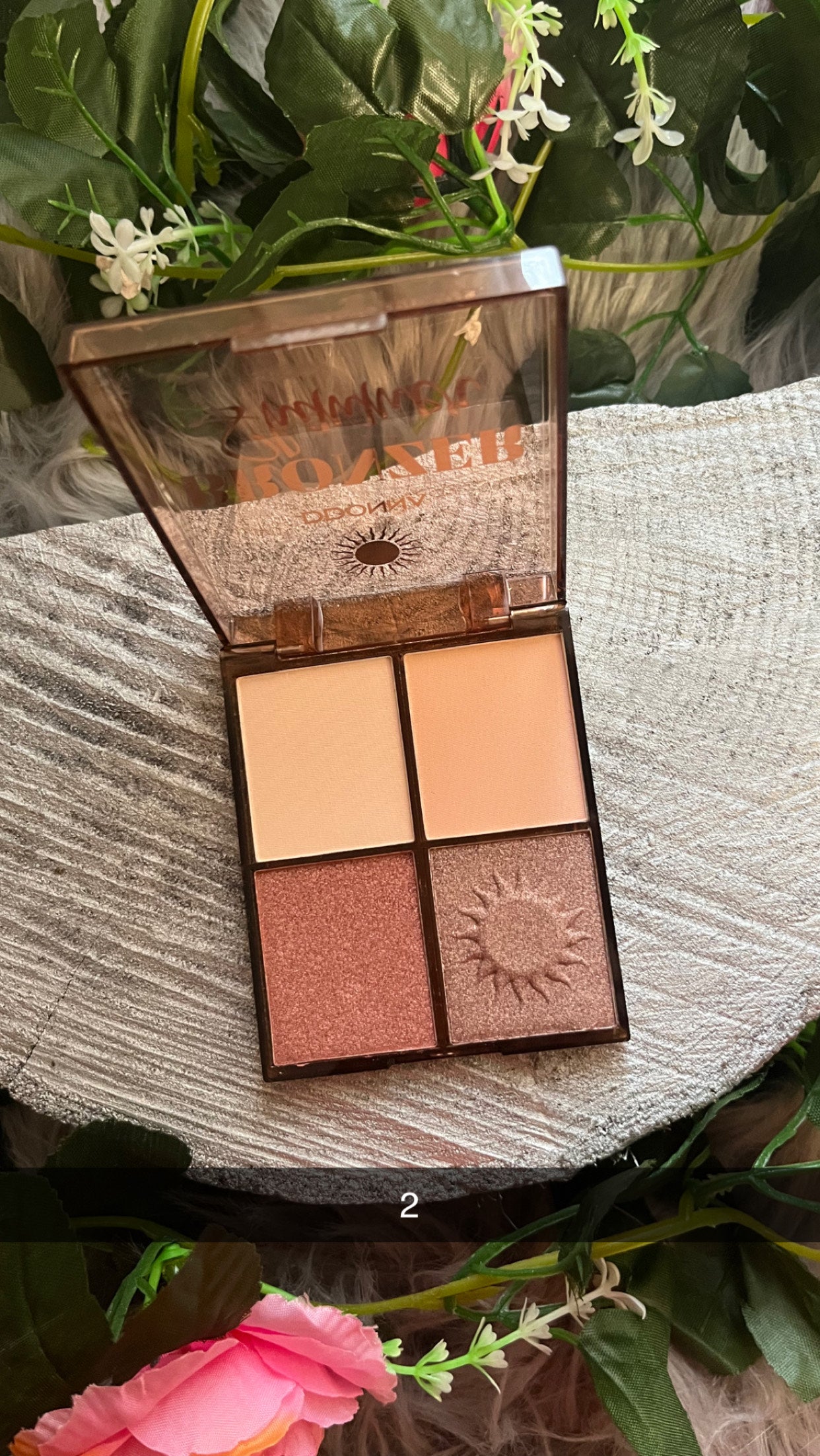 Palette bronzer