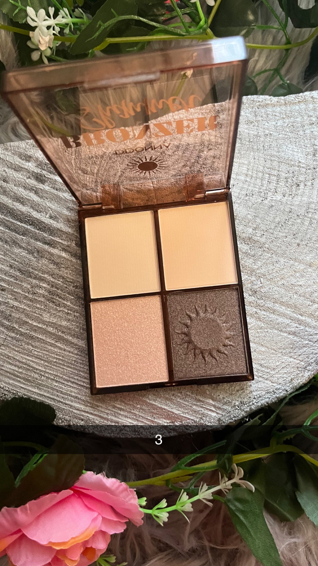 Palette bronzer