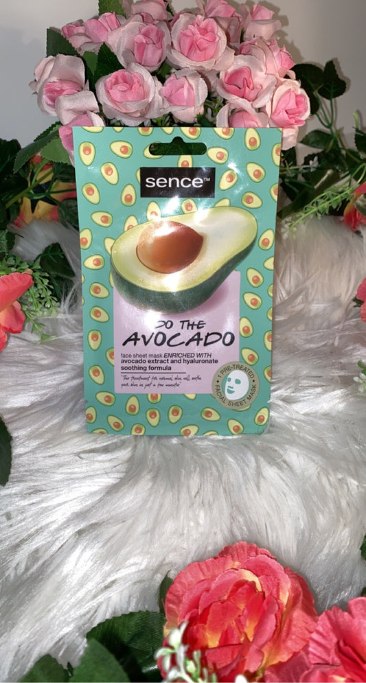 Masque visage avocat