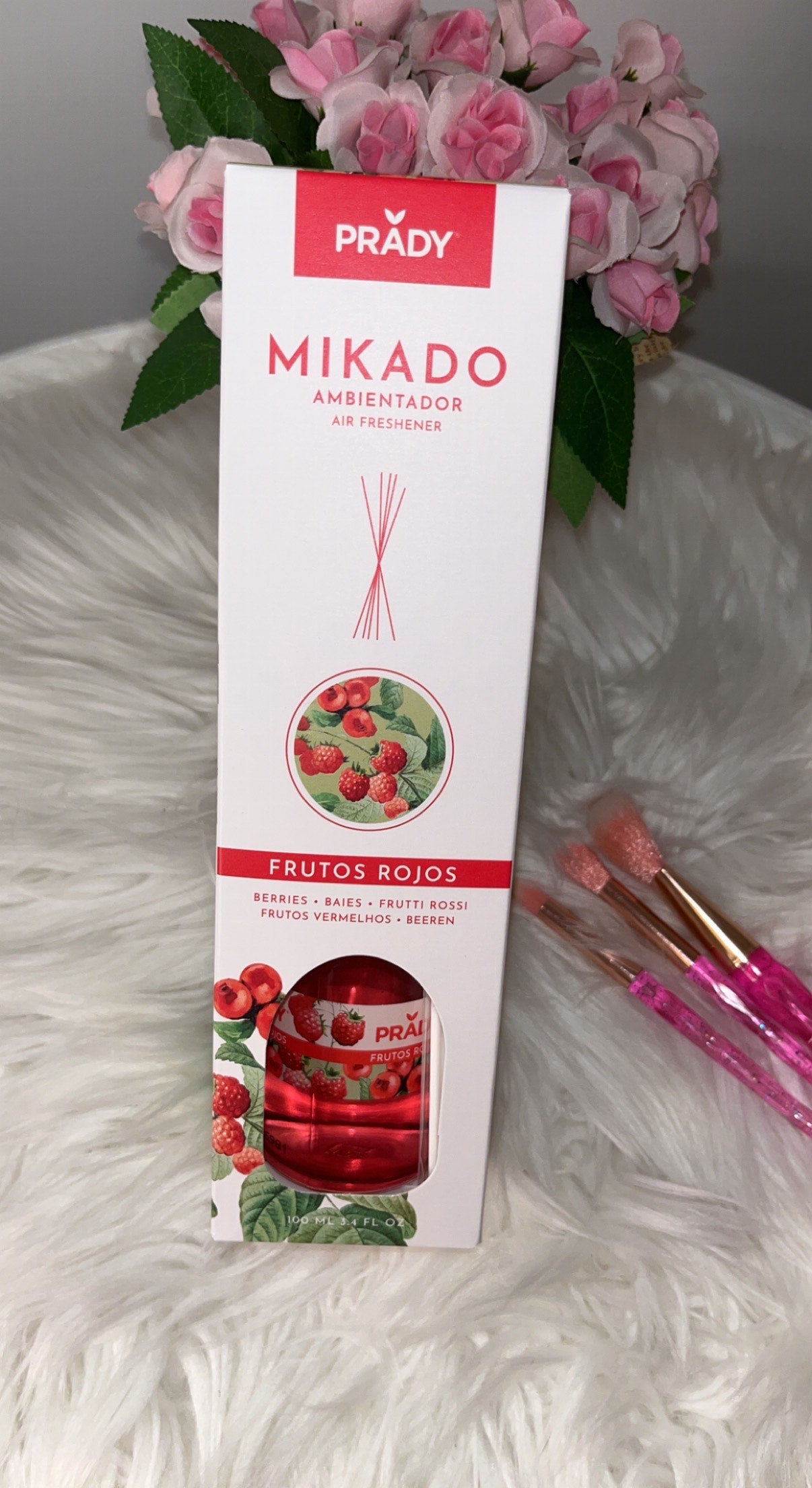 Mikado fruits rouges