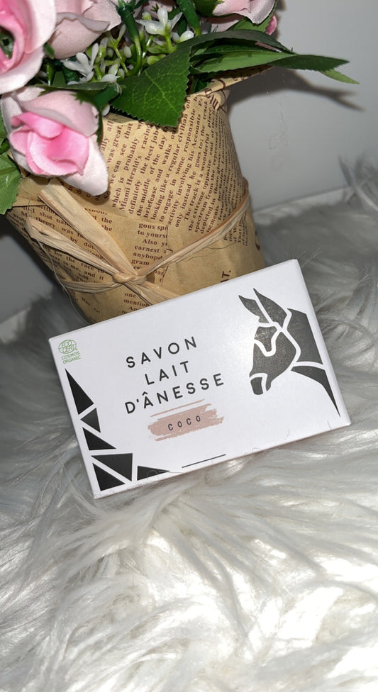 Savon lait d'ânesse coco